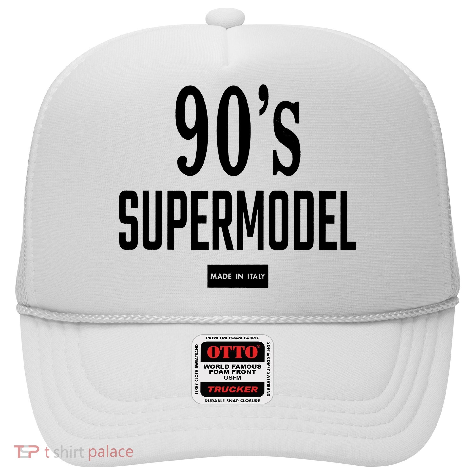 90S Supermodel Super Model Made In Italy Hat