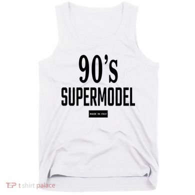 90S Supermodel Super Model Made In Italy Tank Top