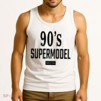 90S Supermodel Super Model Made In Italy Tank Top thumb 3
