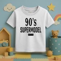 90S Supermodel Super Model Made In Italy Toddler T-Shirt thumb 3
