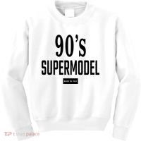90S Supermodel Super Model Made In Italy Kids Sweatshirt thumb 0