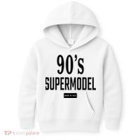 90S Supermodel Super Model Made In Italy Kids Hoodie thumb 0