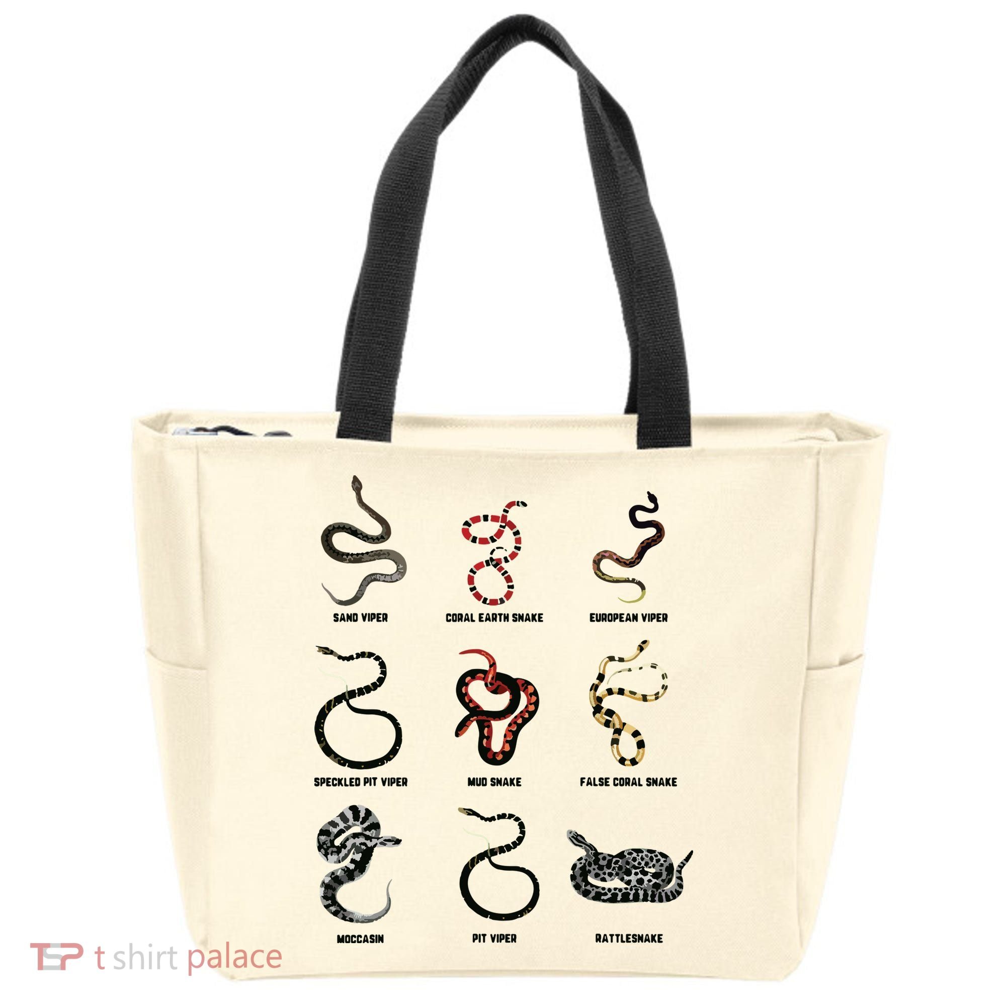 9 Snakes Snake Lover Men Snake Snake Tote Bag