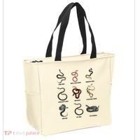 9 Snakes Snake Lover Men Snake Snake Tote Bag thumb 2