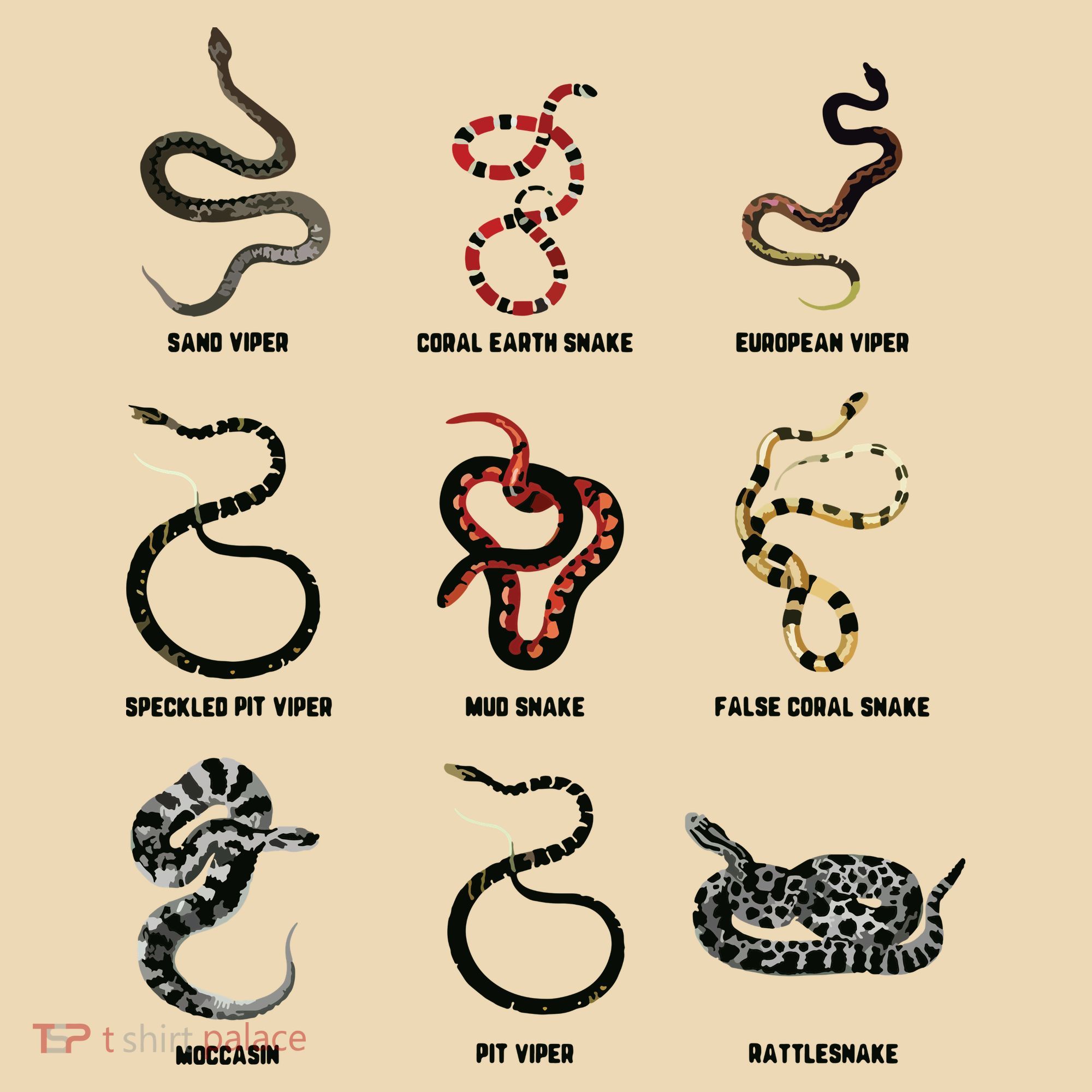 9 Snakes Snake Lover Men Snake Snake Tote Bag