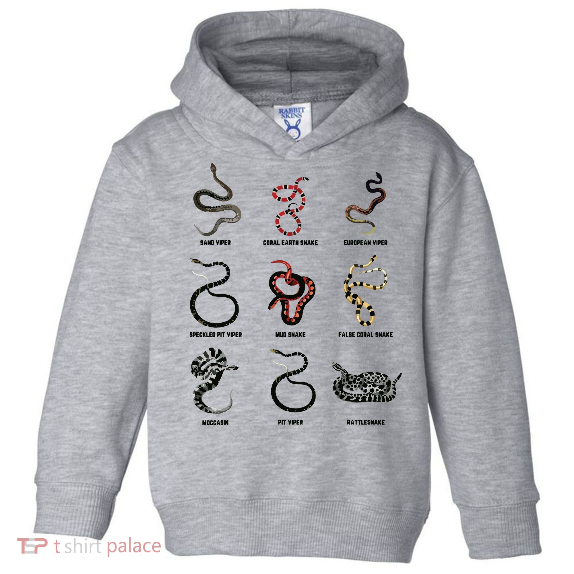 9 Snakes Snake Lover Men Snake Snake Toddler Hoodie