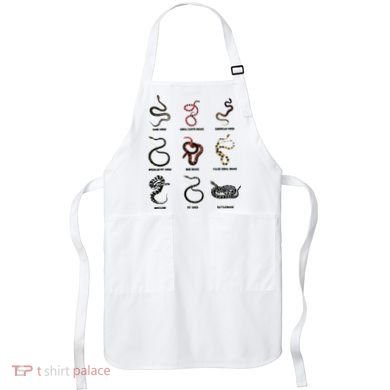 9 Snakes Snake Lover Men Snake Snake Apron