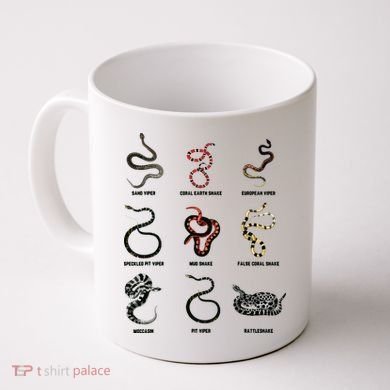 9 Snakes Snake Lover Men Snake Snake Coffee Mug