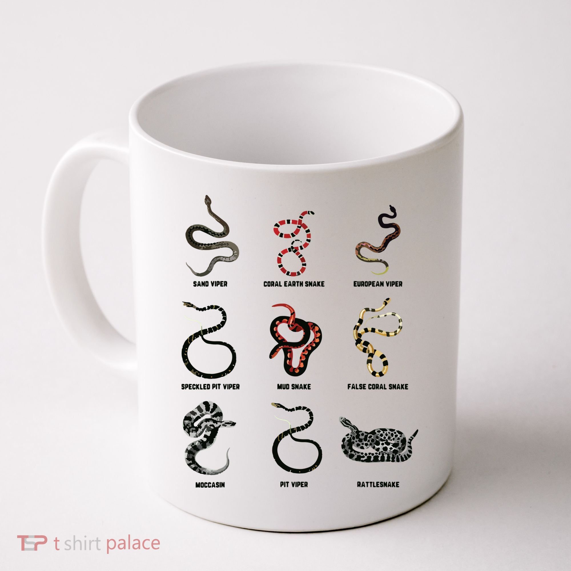 9 Snakes Snake Lover Men Snake Snake Coffee Mug