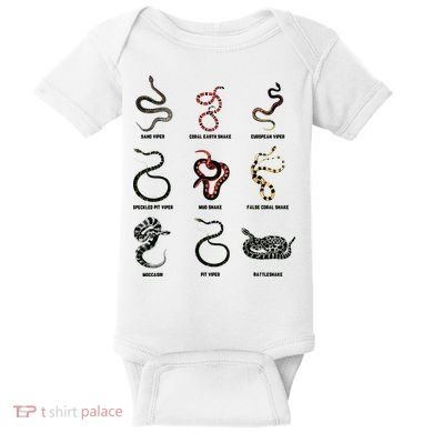 9 Snakes Snake Lover Men Snake Snake Baby Bodysuit