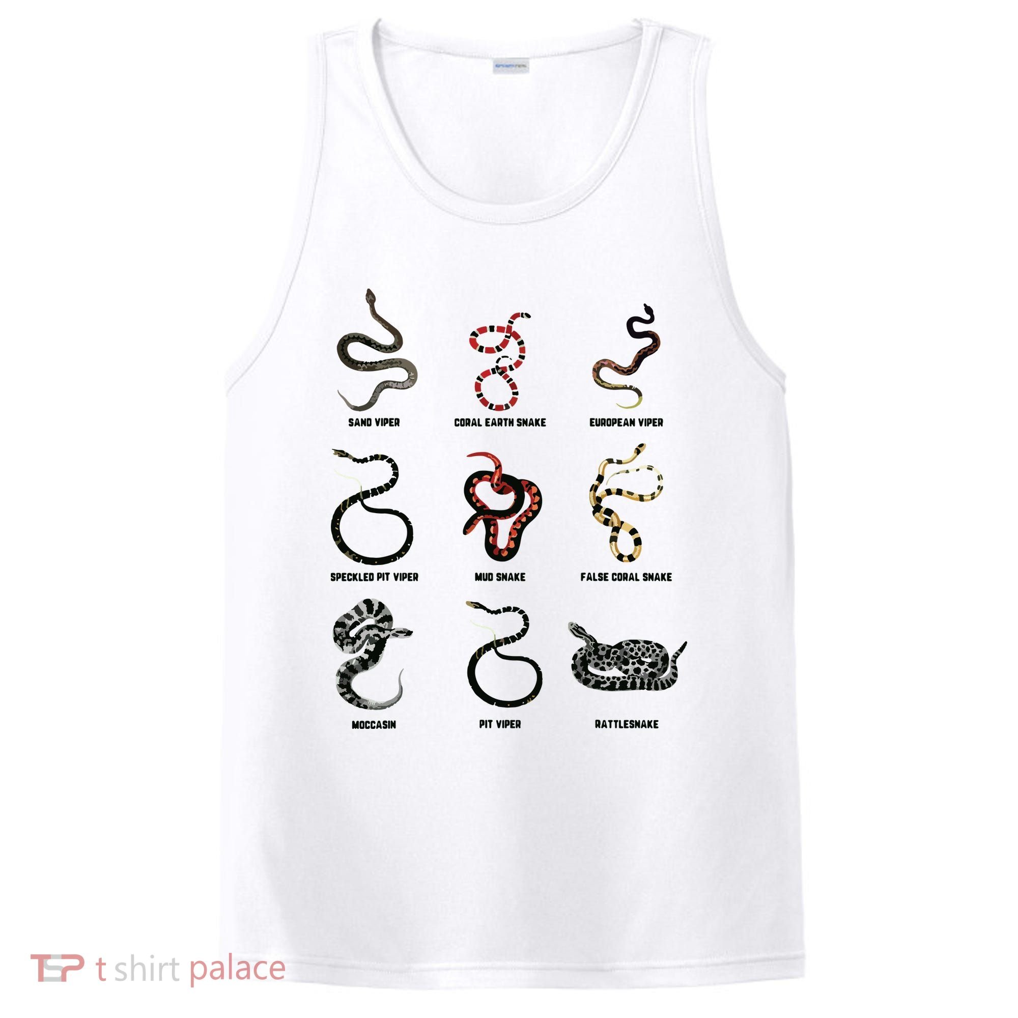 9 Snakes Snake Lover Men Snake Snake PosiCharge Competitor Tank