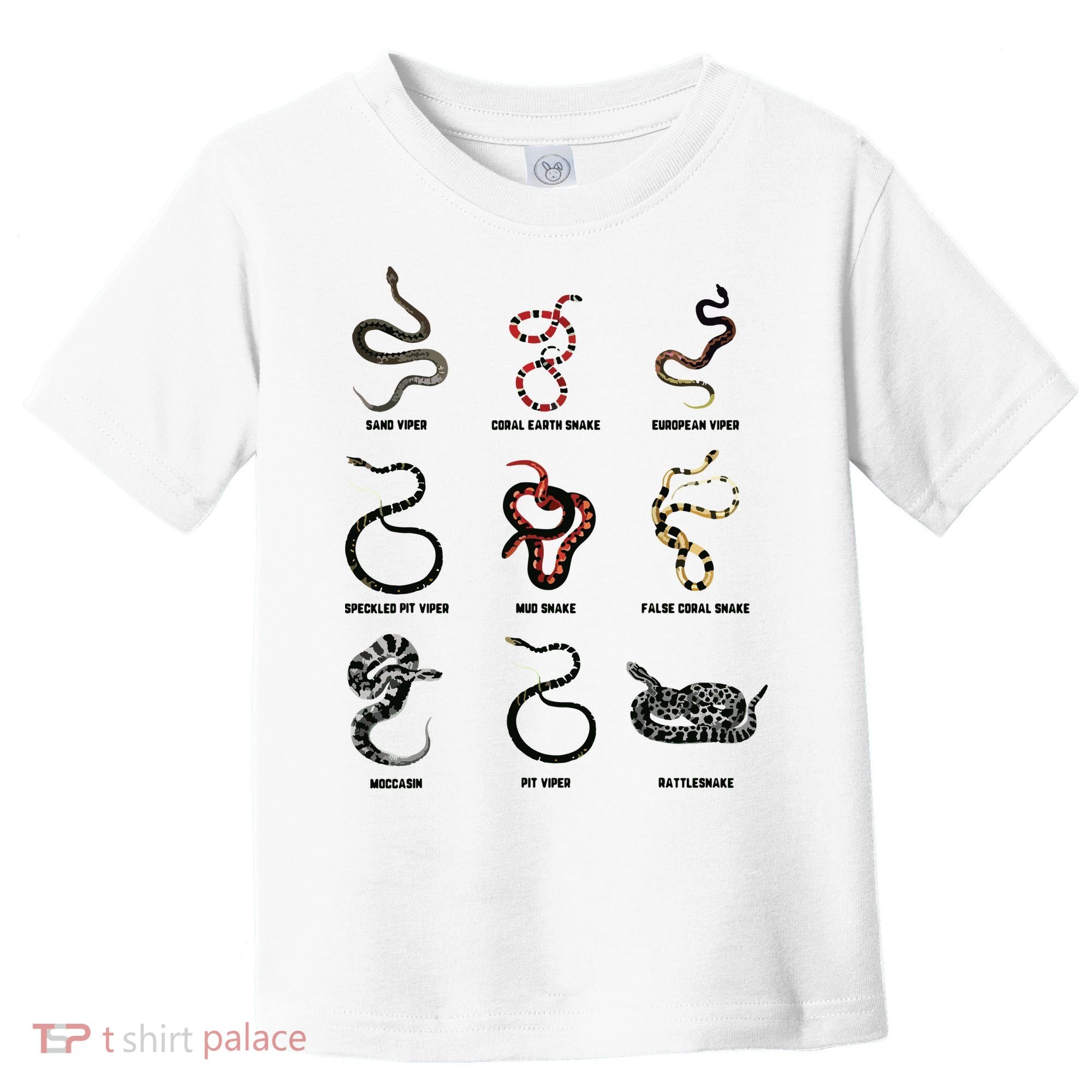 9 Snakes Snake Lover Men Snake Snake Toddler T-Shirt