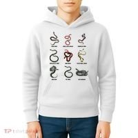 9 Snakes Snake Lover Men Snake Snake Kids Hoodie thumb 4