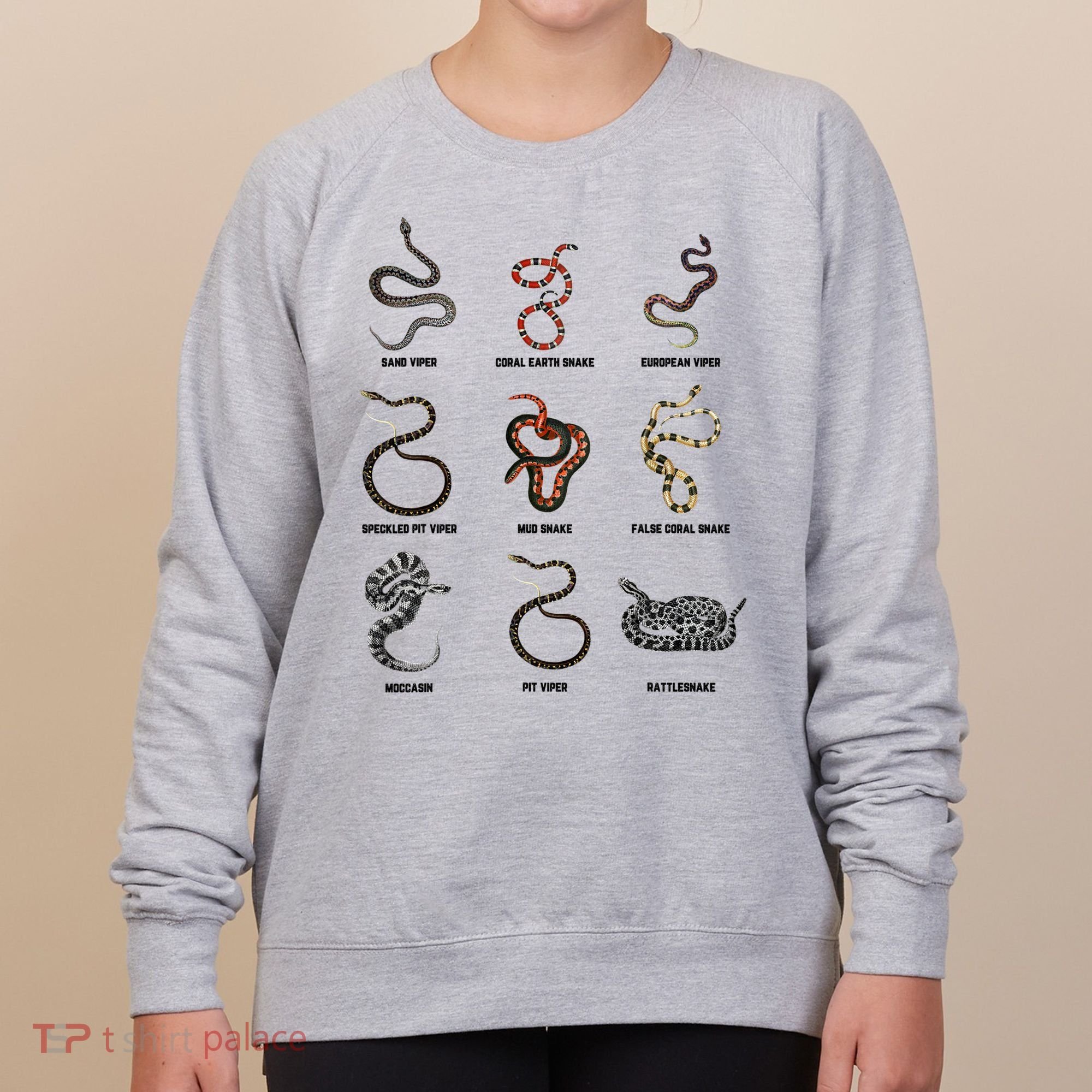 9 Snakes Snake Lover Snake Snake Women's Sweatshirt