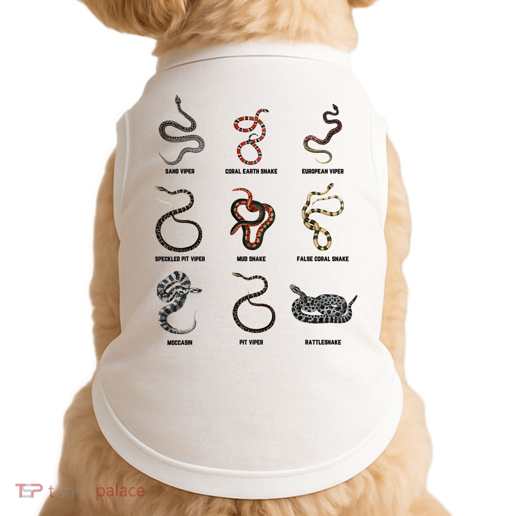 9 Snakes Snake Lover Snake Snake Doggie Tank