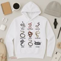 9 Snakes Snake Lover Snake Snake Hoodie thumb 3