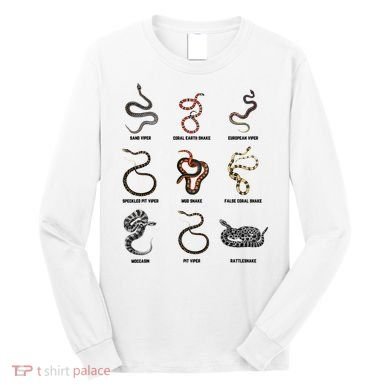 9 Snakes Snake Lover Snake Snake Long Sleeve Shirt