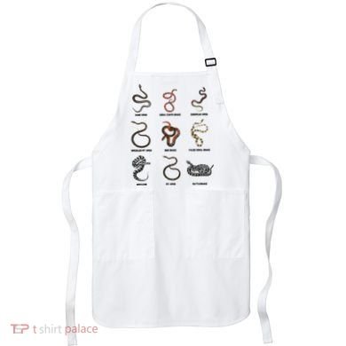 9 Snakes Snake Lover Snake Snake Apron
