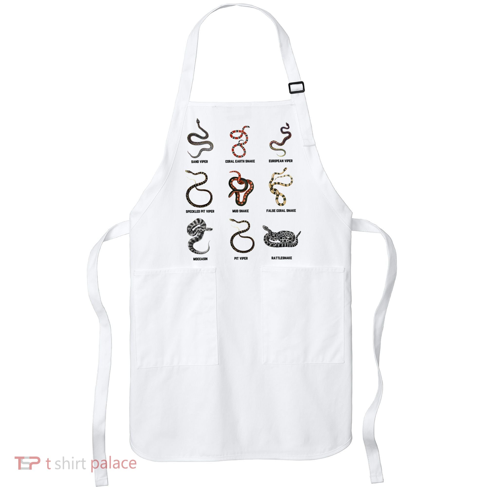 9 Snakes Snake Lover Snake Snake Apron