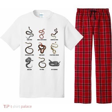 9 Snakes Snake Lover Snake Snake Pajama Set