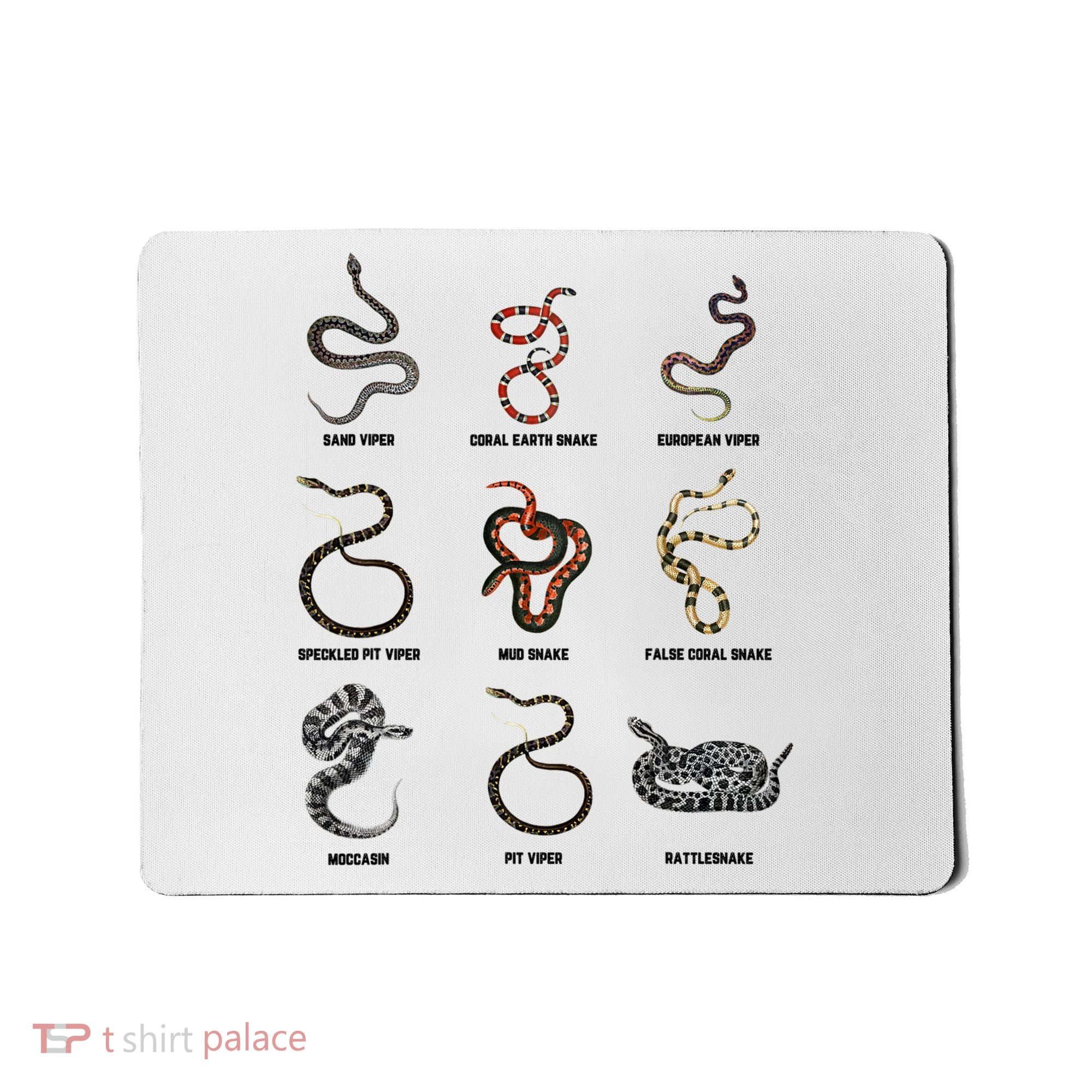 9 Snakes Snake Lover Snake Snake Mousepad