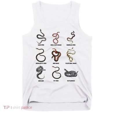 9 Snakes Snake Lover Snake Snake Tank Top