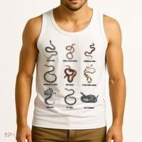 9 Snakes Snake Lover Snake Snake Tank Top thumb 3