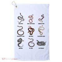 9 Snakes Snake Lover Snake Snake Golf Towel thumb 0