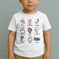 9 Snakes Snake Lover Snake Snake Toddler T-Shirt thumb 2