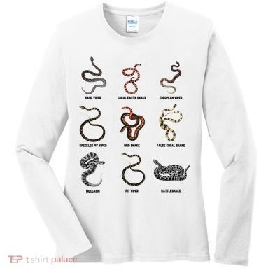 9 Snakes Snake Lover Snake Snake Women's Long Sleeve Shirt