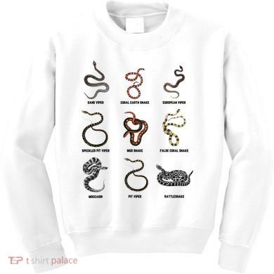 9 Snakes Snake Lover Snake Snake Kids Sweatshirt