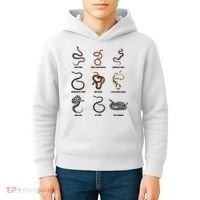 9 Snakes Snake Lover Snake Snake Kids Hoodie thumb 4