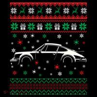 911 Silhouette Ugly Christmas Car Lover Gifts Swea Coffee Mug thumb 5