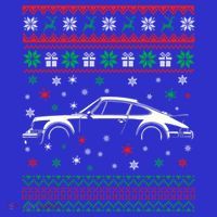911 Silhouette Ugly Christmas Car Lover Gifts Swea Sweatshirt thumb 3