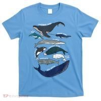 9 Types Of Whales Shirt Whale Breeds Species Whale T-Shirt thumb 0