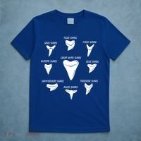 9 Types Of Sharks Teeth Species Biology Life Tooth Collector Gift T-Shirt thumb 5