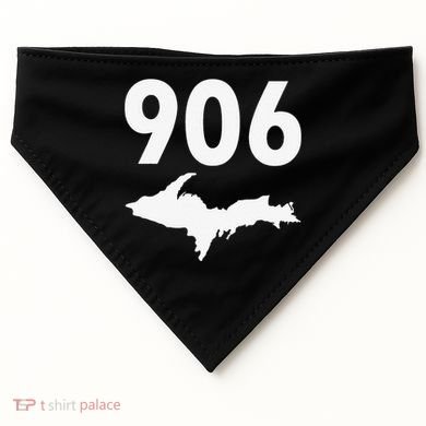 906 Upper Peninsula Yooper Upper Michigan USA-Made Doggie Bandana