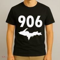 906 Upper Peninsula Yooper Upper Michigan T-Shirt thumb 3