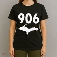 906 Upper Peninsula Yooper Upper Michigan T-Shirt thumb 4