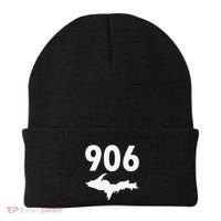 906 Upper Peninsula Yooper Upper Michigan Beanie thumb 0