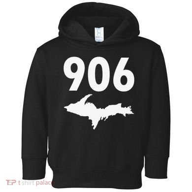 906 Upper Peninsula Yooper Upper Michigan Toddler Hoodie
