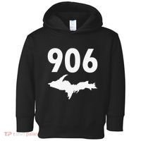 906 Upper Peninsula Yooper Upper Michigan Toddler Hoodie thumb 0