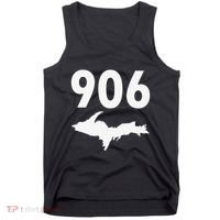 906 Upper Peninsula Yooper Upper Michigan Tank Top thumb 0