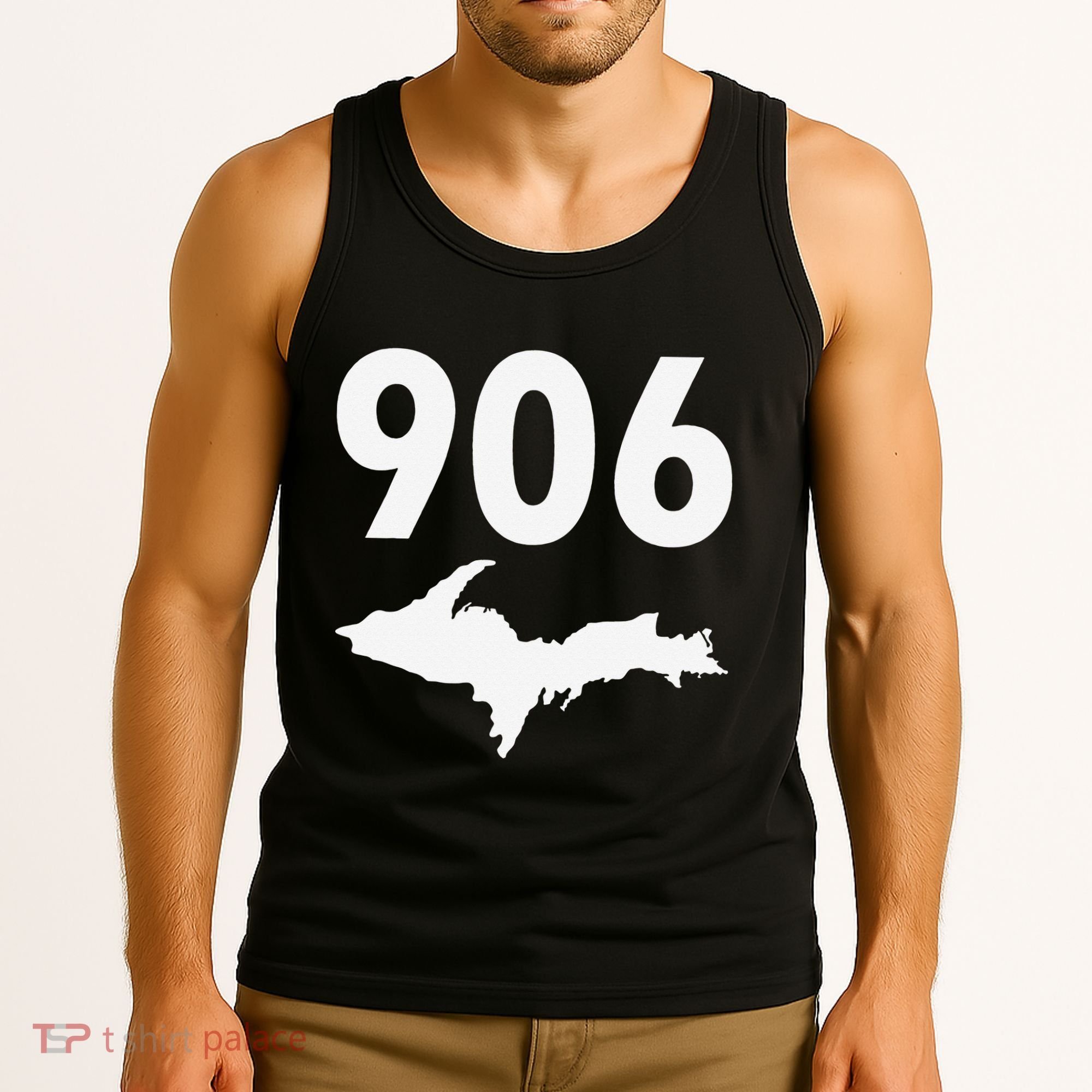 906 Upper Peninsula Yooper Upper Michigan Tank Top