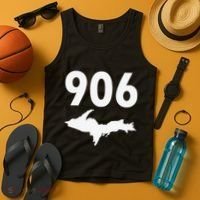 906 Upper Peninsula Yooper Upper Michigan Tank Top thumb 4