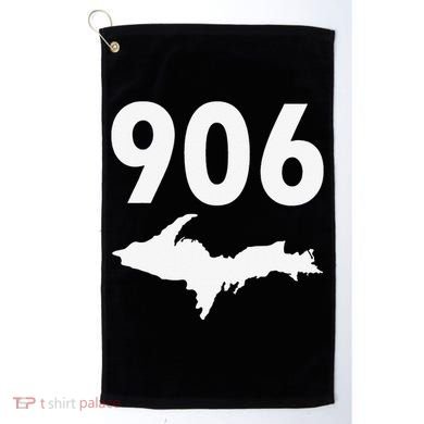 906 Upper Peninsula Yooper Upper Michigan Golf Towel