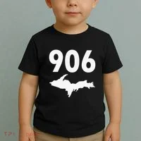 906 Upper Peninsula Yooper Upper Michigan Toddler T-Shirt thumb 2