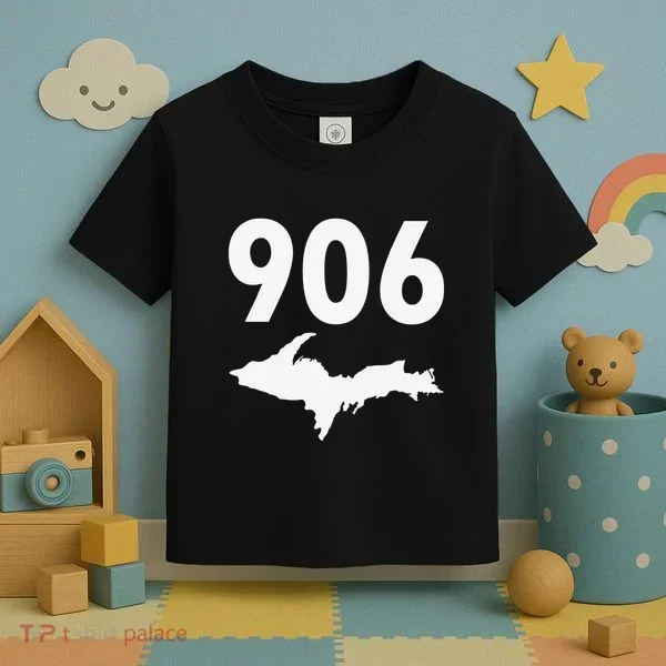 906 Upper Peninsula Yooper Upper Michigan Toddler T-Shirt