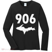 906 Upper Peninsula Yooper Upper Michigan Women's Long Sleeve Shirt thumb 0