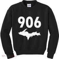 906 Upper Peninsula Yooper Upper Michigan Kids Sweatshirt thumb 0